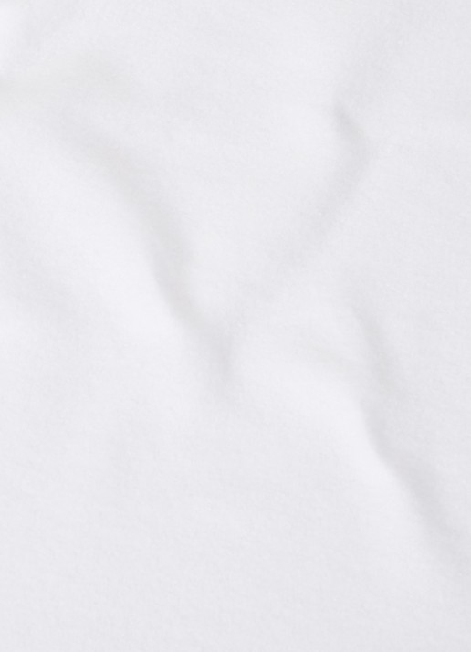 Vandyck Molton Stretch mastrasbeschermer, hoekhoogte 30 cm - voorkant 2 wit