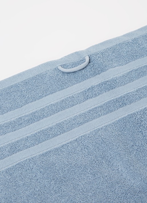 Vandyck Prestige Lines badhanddoek - 500 gr/m2 - 60 x 110 cm - detail blauw