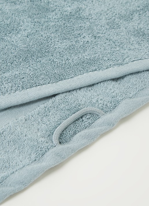 Vandyck Prestige Lines badlaken - 500gr/m2 - 70 x 140 cm  - detail 3 lindegroen
