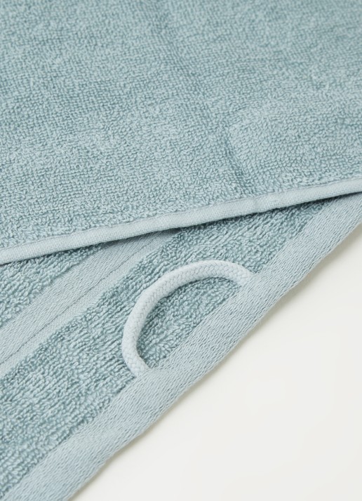 Vandyck Prestige Lines gastendoek - 500gr/m2 - 40 x 60 cm  - detail 3 lindegroen