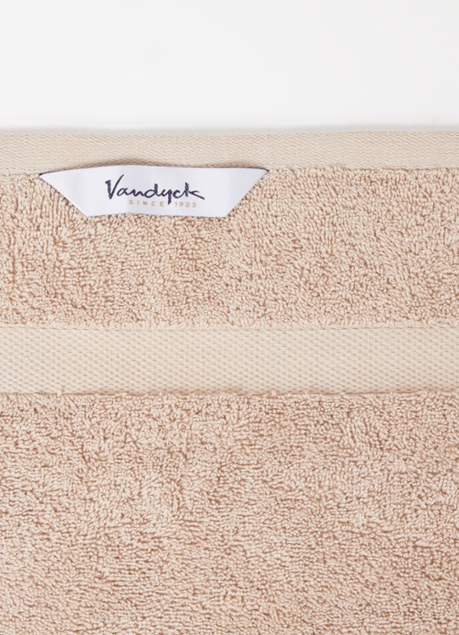 Vandyck Ranger badhanddoek - 650 gr/m2 - 55 x 100 cm - detail 2 beige