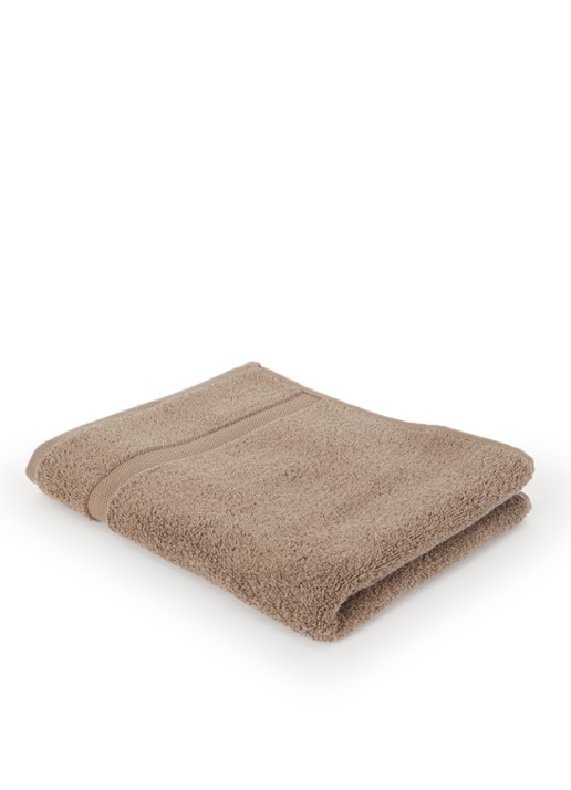 Vandyck Ranger badhanddoek - 650 gr/m2 - 55 x 100 cm - voorkant bruin