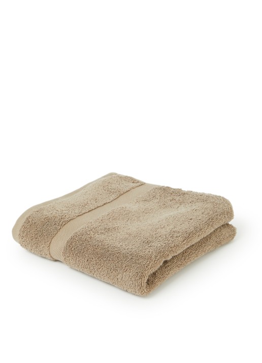Vandyck Ranger badhanddoek - 650 gr/m2 - 55 x 100 cm - voorkant khaki