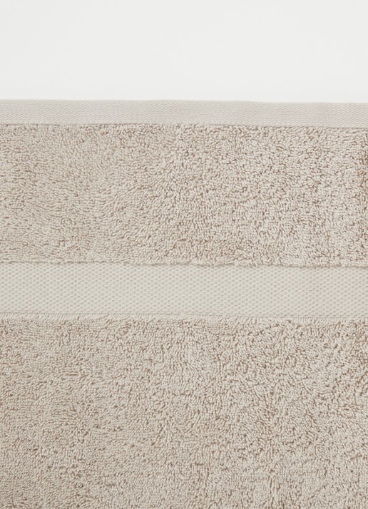 Vandyck Ranger badhanddoek - 650 gr/m2 - 68 x 127 cm - detail 2 grijs
