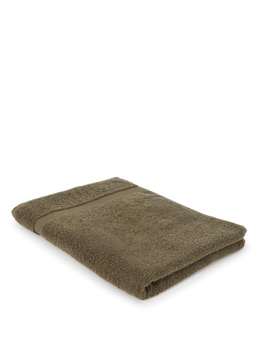 Vandyck Ranger badhanddoek - 650 gr/m2 - 68 x 127 cm - voorkant legergroen