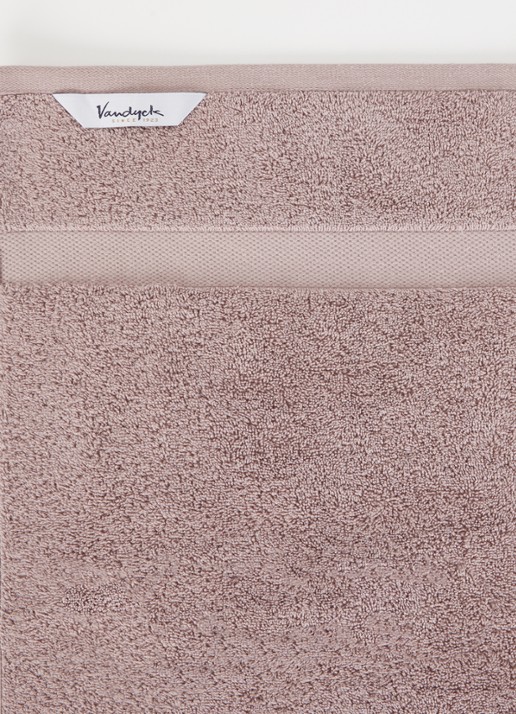 Vandyck Ranger badhanddoek - 650 gr/m2 - 68 x 127 cm - detail 2 oudroze