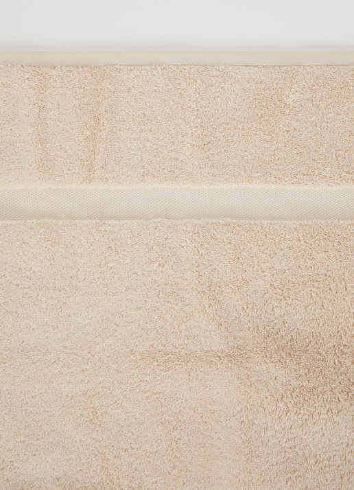 Vandyck Ranger badlaken - 650 gr/m2 - 90 x 180 cm - detail 2 creme