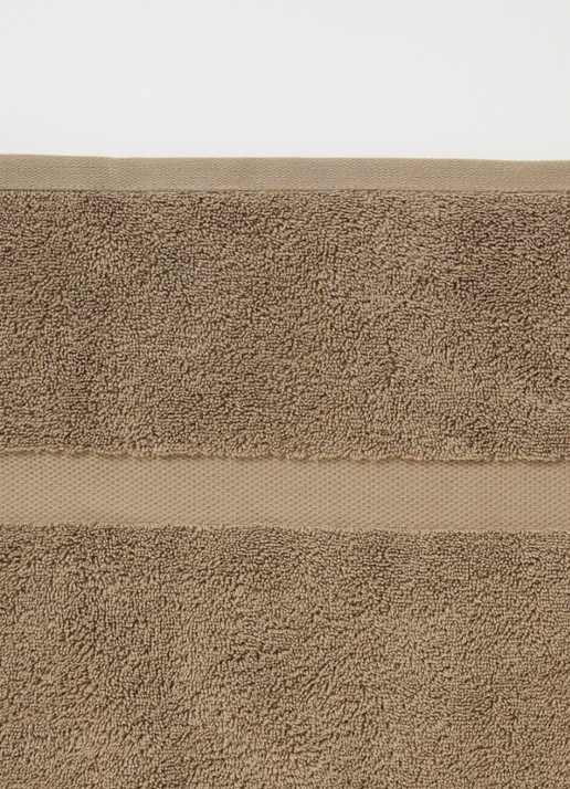 Vandyck Ranger badlaken - 650 gr/m2 - 90 x 180 cm - detail 2 donkerkhaki