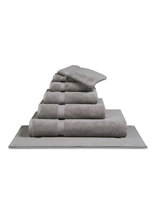 Vandyck Ranger gastendoek - 650 gr/m2 - 40 x 60 cm - voorkant middengrijs