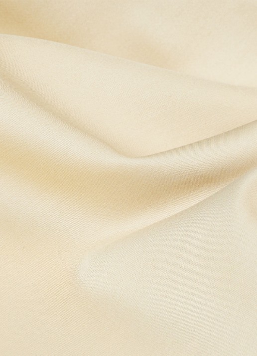Vandyck Satin Luxe dekbedovertrekset van katoensatijn 300TC - inclusief kussenslopen - achterkant zand