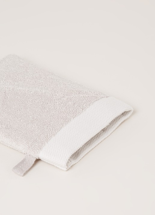 Vandyck Washand - 550 gr/m2 - 16 x 21 cm - detail zand