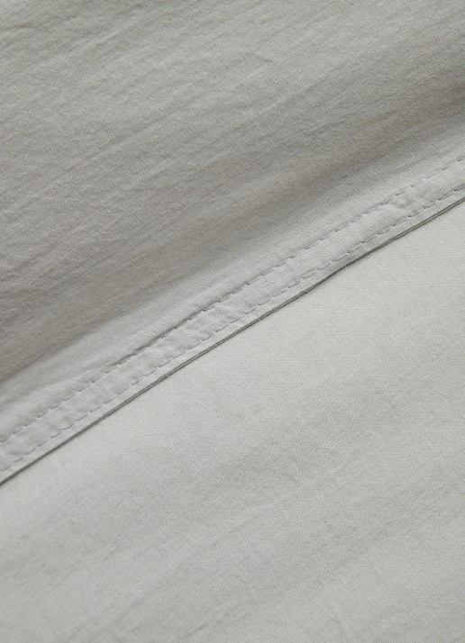 Vandyck Washed Cotton dekbedovertrekset van katoen - inclusief kussenslopen - detail 3 groen