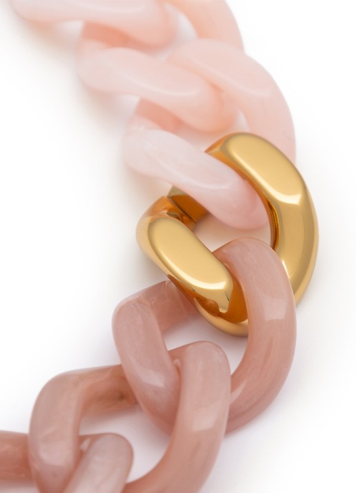 Vanessa Baroni Flat Chain armband - detail multicolor