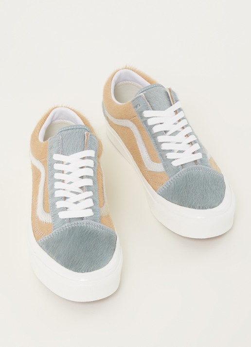 VANS Anaheim Factory Old Skool 36 DX sneaker met suède details - detail middengrijs