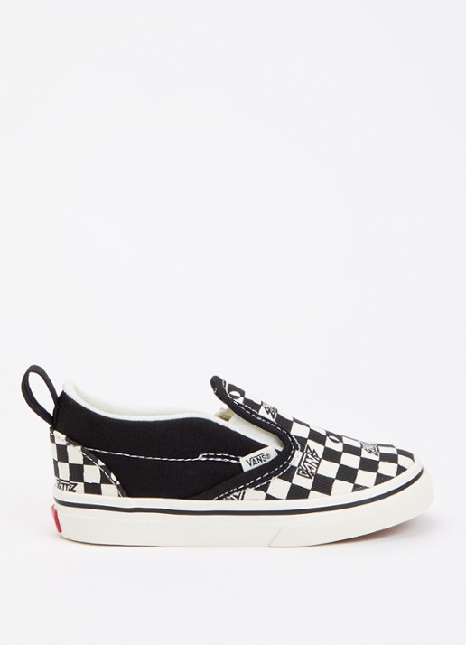 VANS Checkerboard slip-on met klittenband