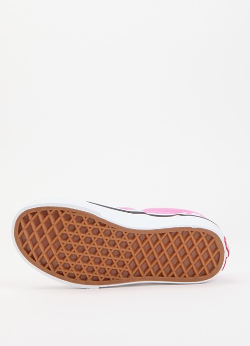 VANS Classic slip-on met ruitdessin - detail 3 roze