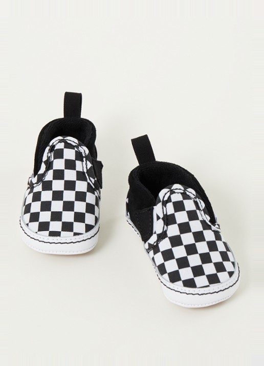 VANS Crib babyschoentje met suède details - detail 2 zwart