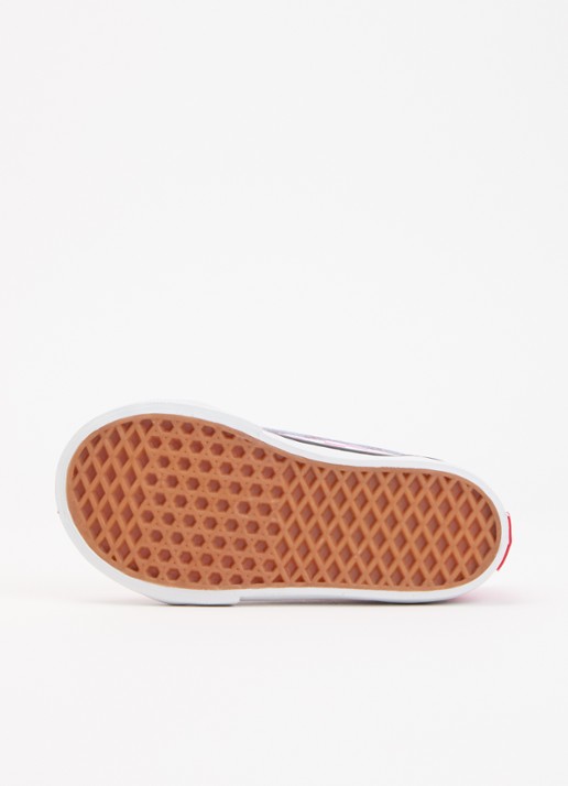 VANS Old Skool sneaker van suède met ruitdessin - detail 3 roze