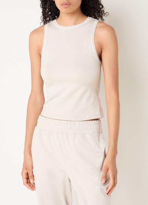 Varley Lettie tanktop met gemêleerd dessin