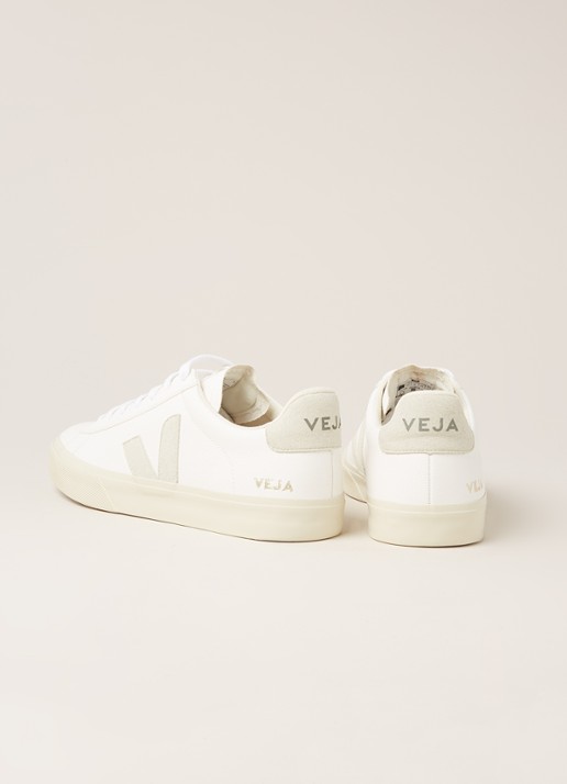 Veja Campo Easy sneaker van leer - detail 3 wit