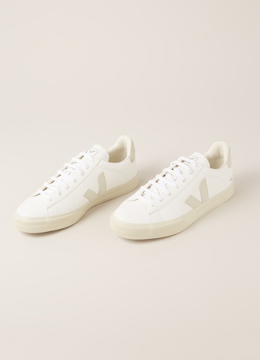 Veja Campo Easy sneaker van leer - detail 4 wit