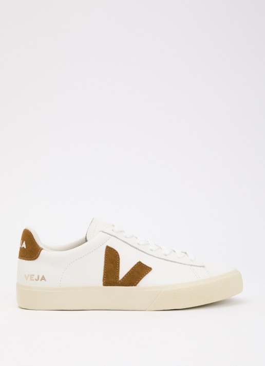 Veja Campo sneaker van leer met suède details