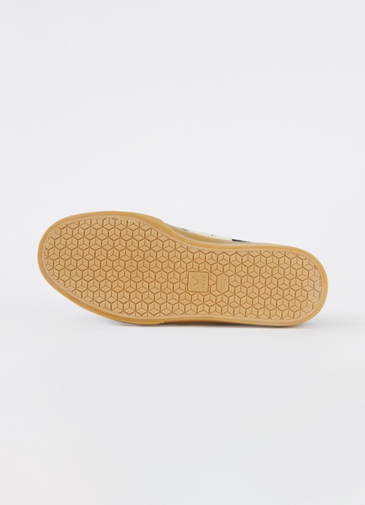 Veja Campo sneaker van suède met leren details - detail 4 zwart