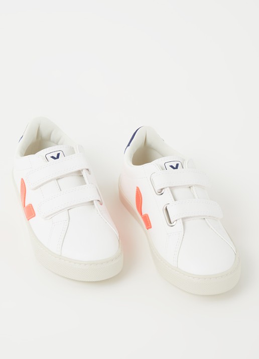 Veja Esplar sneaker van leer - voorkant 4 orange