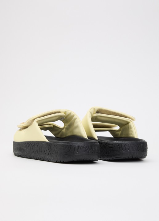 Veja Etna Bold slipper van leer - achterkant gebroken wit