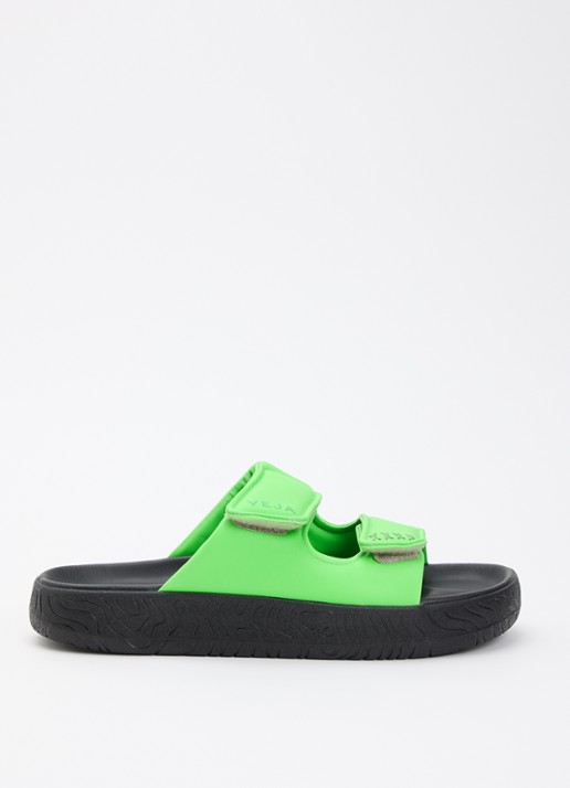 Veja Etna slipper van leer met logo
