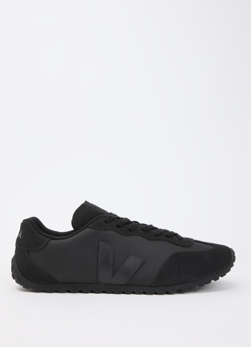 Veja GT sneaker van mesh met suède details