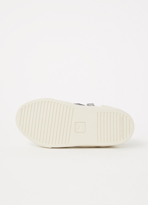 Veja V-10 sneaker van leer - detail 8 wit