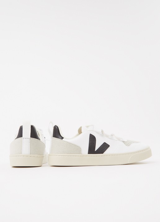 Veja V-10 Velcro sneaker  - detail 3 wit