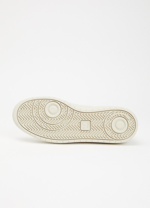 Veja V-90 sneaker met leren details - detail 6 wit