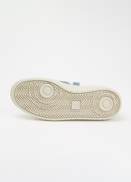 Veja V-90 sneaker van leer met logo - detail 9 indigo
