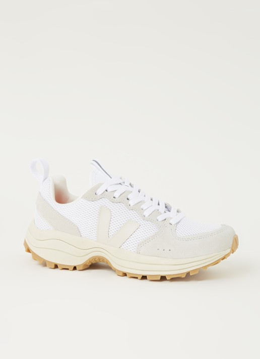 Veja Venturi sneaker van suéde - voorkant 4 beige