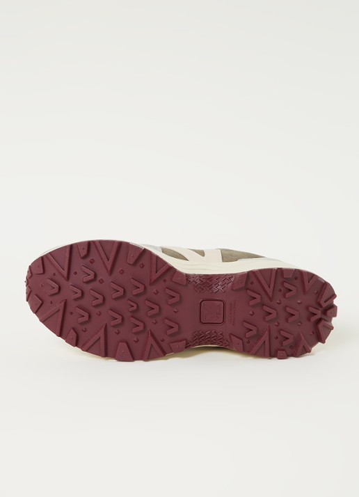 Veja Venturi sneaker van suéde - detail 3 grijs