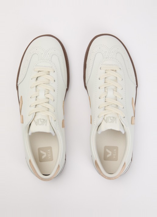 Veja Volley sneaker van leer   - detail 4 wit