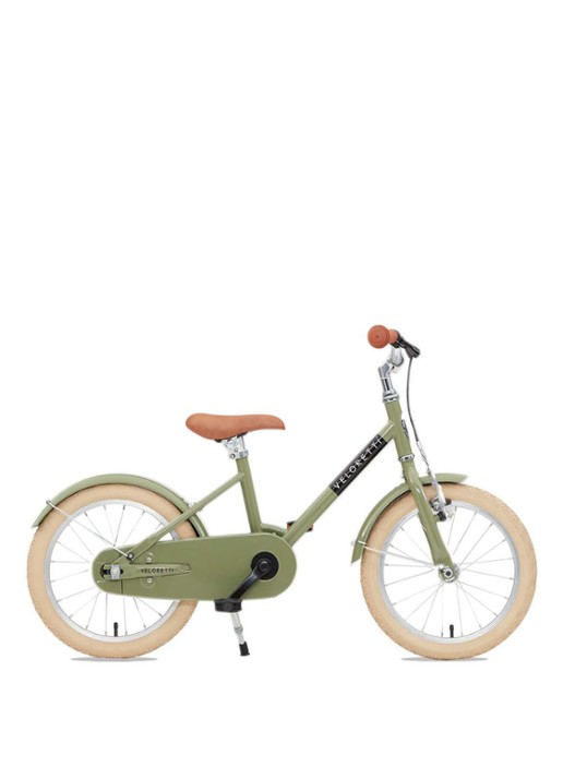 Veloretti Maxi Desert Moss fiets 16 inch - voorkant groen
