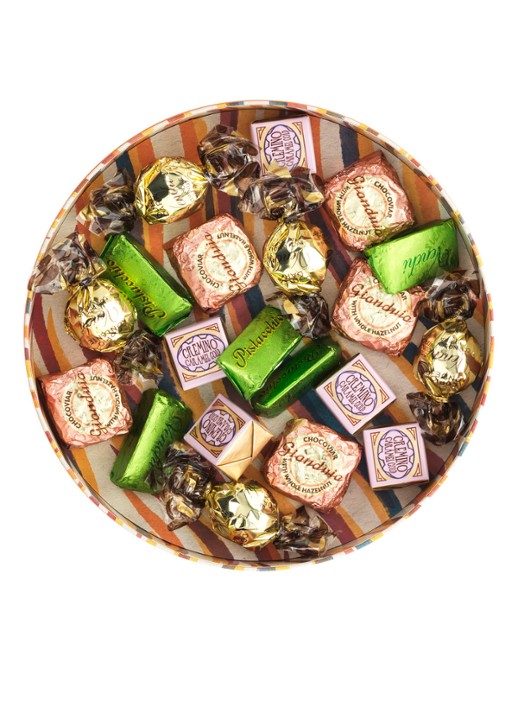 Venchi Chocolade Murrine Medium Hamper 400 gram - voorkant 2 multicolor