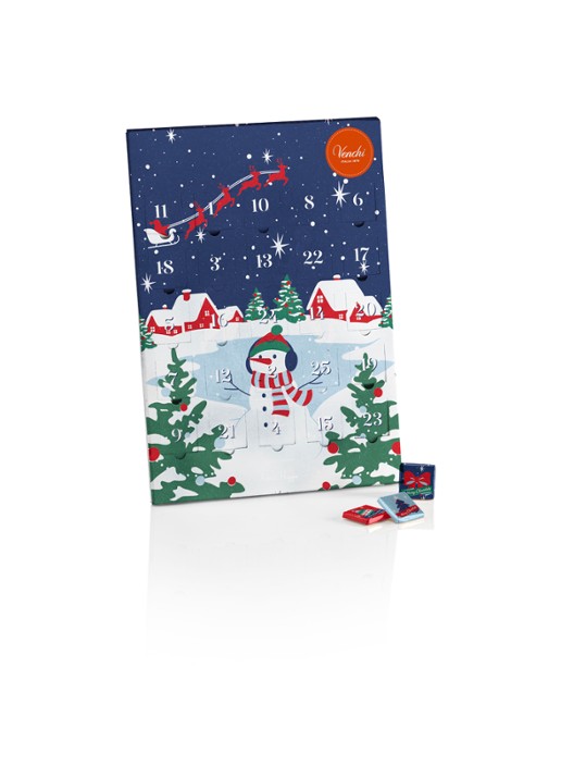 Venchi Christmas Vintage Dream adventskalender 181 gram - 25 dagen