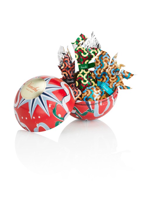 Venchi Christmas Vintage Dream kerstbal met chocolade 46 gram
