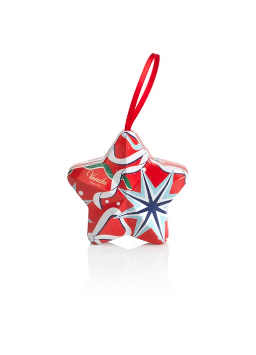 Venchi Christmas Vintage Dream kersthanger met chocolade 46 gram