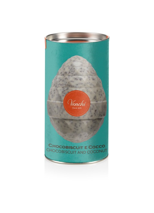 Venchi Coconut & Biscuit paaseieren 150 gram