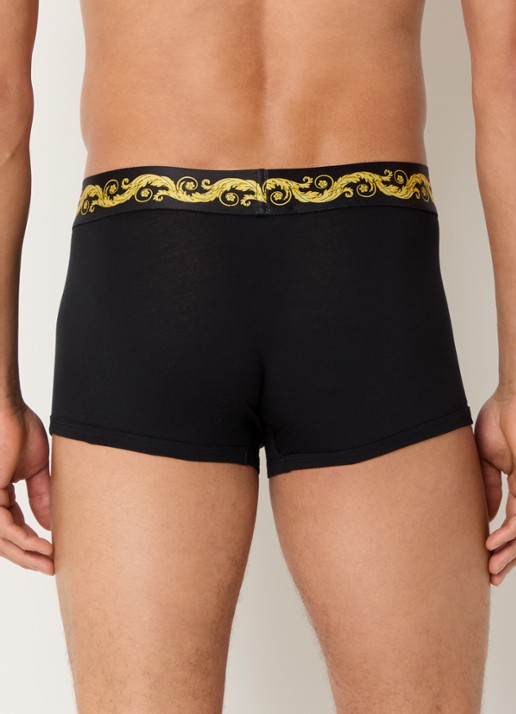 Versace Boxershort met logoband - achterkant 3 zwart