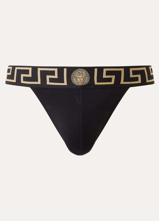 Versace Jockstrap slip met logoband