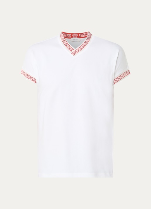 Versace Medusa Grace T-shirt met V-hals