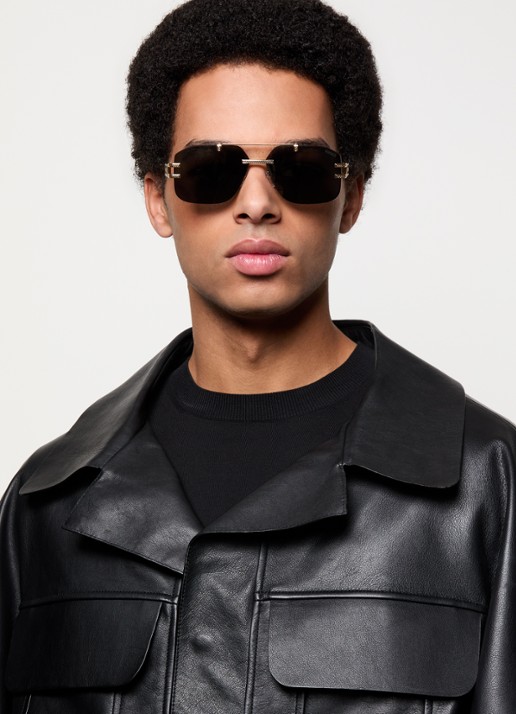 Versace Piloten zonnebril VE2275  - voorkant 5 goud