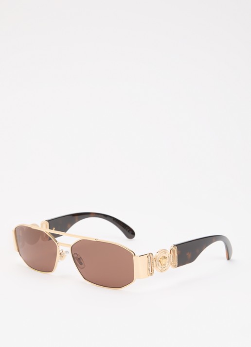 Versace Piloten zonnebril VE2287 - voorkant 4 goud