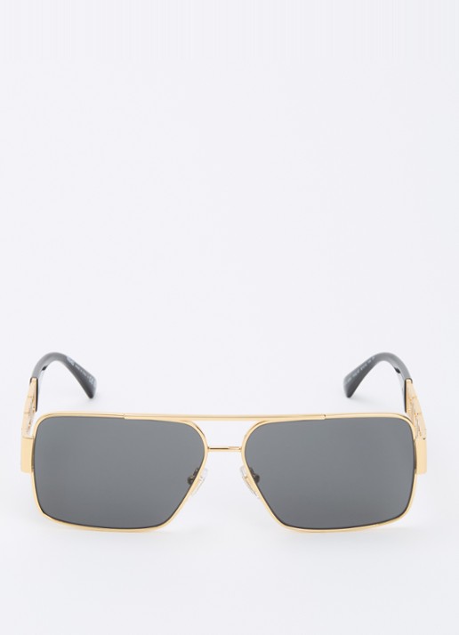 Versace Piloten zonnebril VE2290 - detail 2 goud